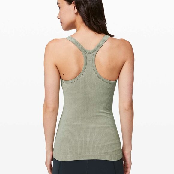 lululemon Ebb To Street Tank II Sea Moss Size 4 - Picture 5 of 5